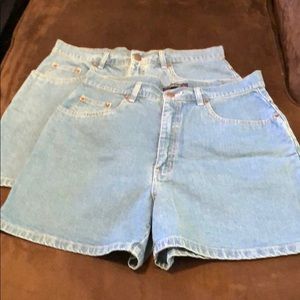 Two pair Size 12, Bill Blass Stretch Shorts